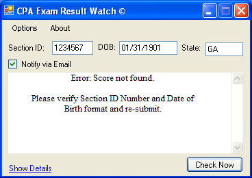 result watch result watch